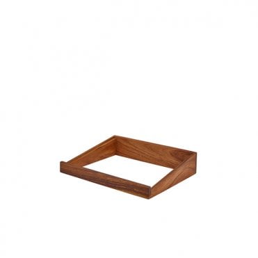 Acacia Wood Slanted Stand GN 1/2