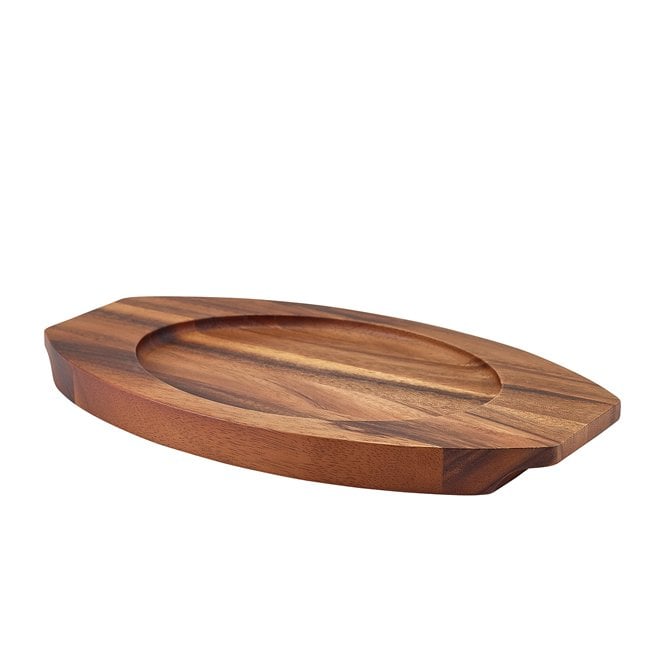 Genware  Acacia Wood Trivet For C247 | Box of 6