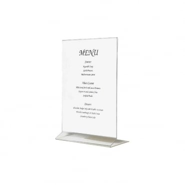 Acrylic Menu Holder A5 Size