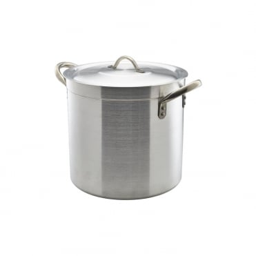 Aluminium Deep Stockpot With Lid 21Litre