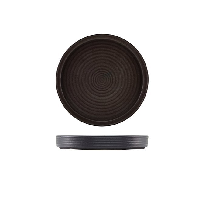 Genware Antigo Stoneware Presentation Plate 18cm | Box of 6