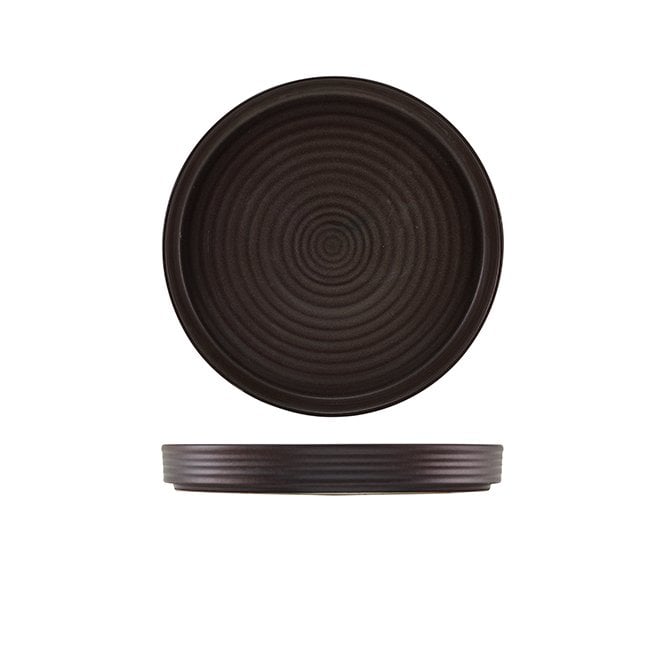 Genware Antigo Stoneware Presentation Plate 21cm | Box of 6