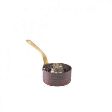 GenWare Antique Copper Mini Sauce Pan 7 x 3.75cm | Box of 6