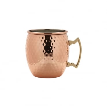 Barrel Copper Mug 55cl/ 19.25oz Hammered