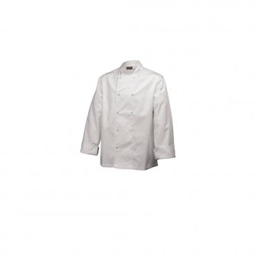 Basic Stud Jacket (Long Sleeve) White M Size