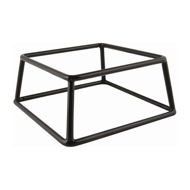 Genware  Black Anti-Slip Buffet Riser 18 x 8cm