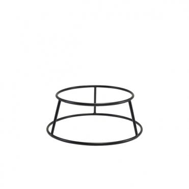 GenWare Black Anti-Slip Round Buffet Riser 10cm