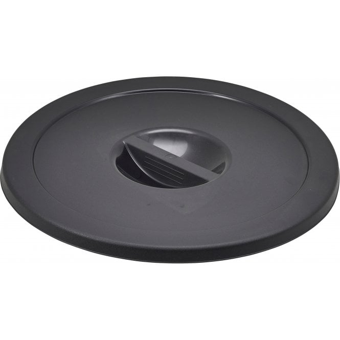 Genware Black Dust Bin Lid