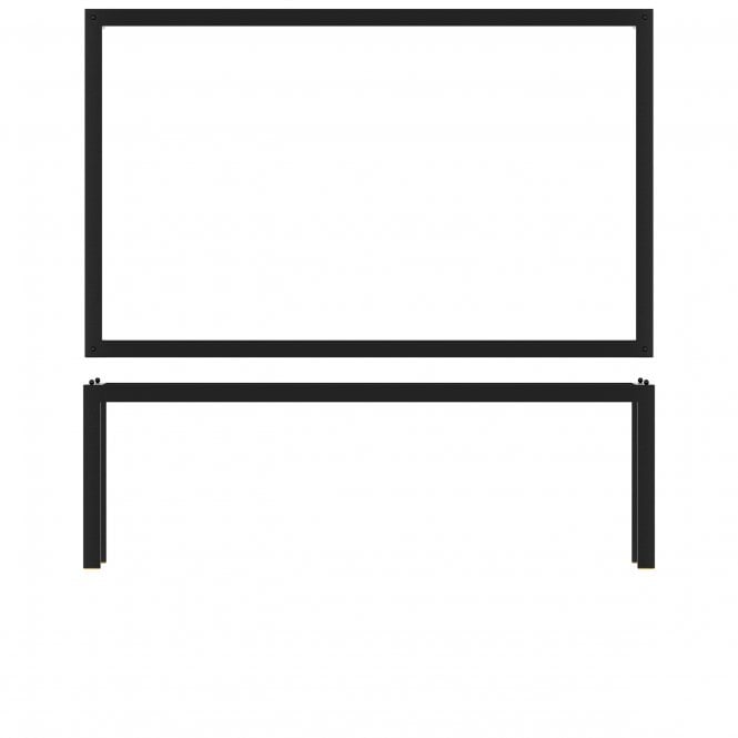 Genware Black Luxor Metal GN 1/1 Riser 53 x 32.5 x 17cm