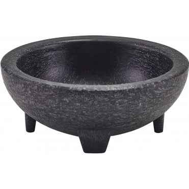 GenWare Black Polypropylene Mexican Mortar Bowl 11cl/ 4oz | Box of 12
