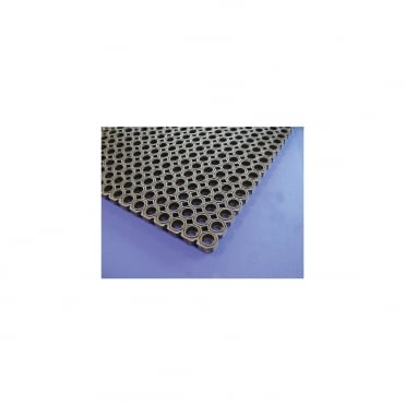 Black Rubber Kitchen Mat 100 x 150 x 2.3cm