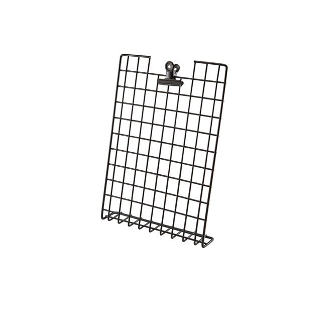 Genware  Black Wire A4 Menu Holder