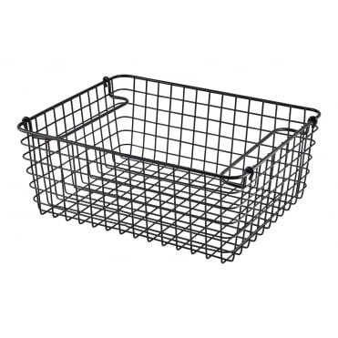 Black Wire Display Basket GN 1/2