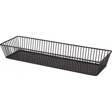 GenWare Black Wire Display Basket GN 2/4