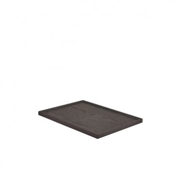 Black Wood Veneer Amenity Tray