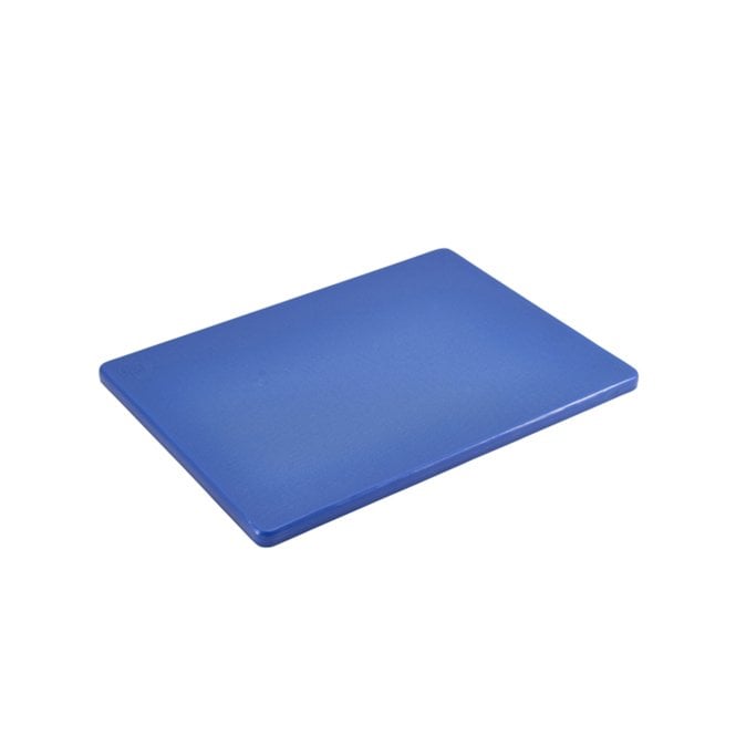 Genware  Blue High Density Chopping Board 18 x 12 x 0.5