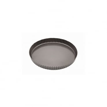 Carbon Steel Non-Stick Fluted Quiche Tin 29cm