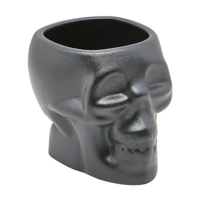 Genware  Cast Iron Effect Skull Tiki Mug 80cl/ 28.15oz | Box of 6