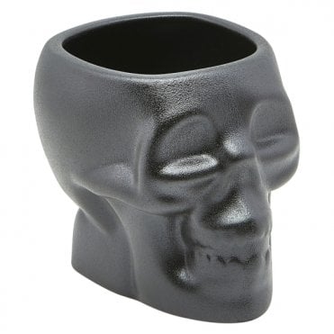 Genware Cast Iron Effect Skull Tiki Mug 80cl/ 28.15oz | Box of 6