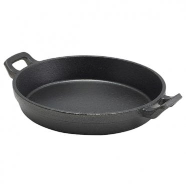 Cast Iron Round Eared Dish 18 x 3.4cm | Box of 6