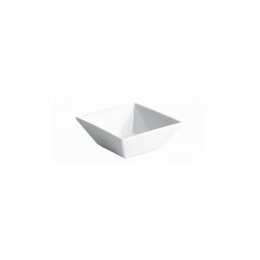 Genware Ceramic Square Dip Dish 6.5 x 3cm | Box of 6