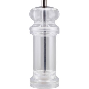 GenWare Clear Combi Pepper Grinder/ Salt Shaker 16cm | Box of 6