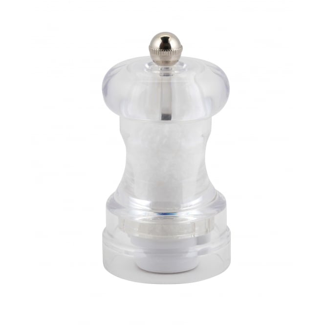 Genware  Clear Salt/ Pepper Grinder 10cm | Box of 12