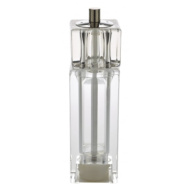 Genware  Clear Square Combi Pepper Grinder/ Salt Shaker | Box of 6