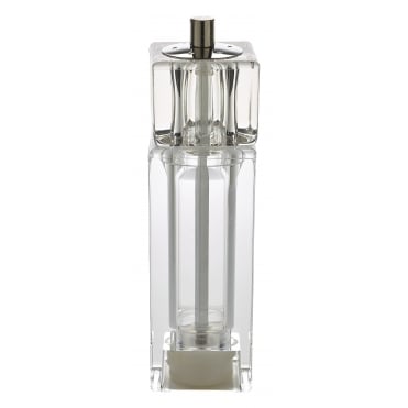GenWare Clear Square Combi Pepper Grinder/ Salt Shaker | Box of 6