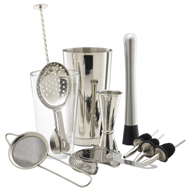 Genware Cocktail Bar Kit 11pcs