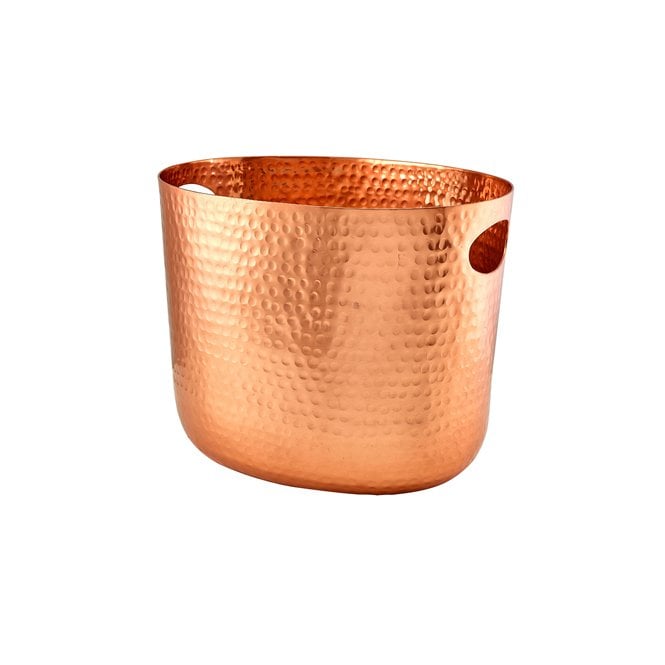 Genware  Copper Aluminium Hammered Wine Bucket 30.5cm