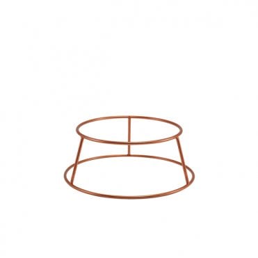 GenWare Copper Anti-Slip Round Buffet Riser 10cm