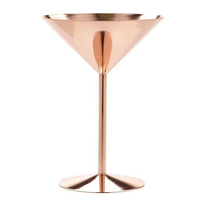 Genware Copper Martini Glass 24cl/ 8.5oz