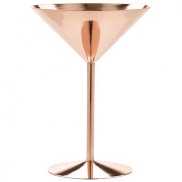 Copper Martini Glass 24cl/ 8.5oz