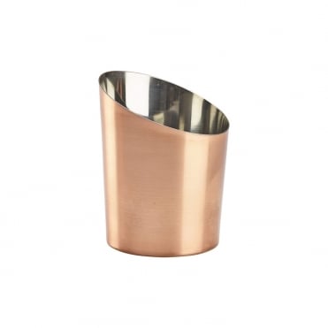 Copper Plated Angled Cone 9.5 x 11.6cm (Dia x H) | Box of 12