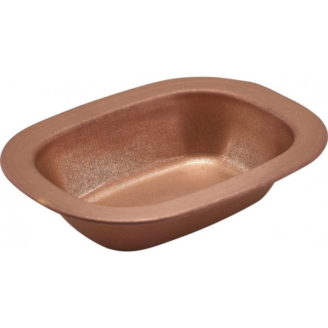 Genware  Copper Vintage Steel Pie Dish 16cm | Box of 12