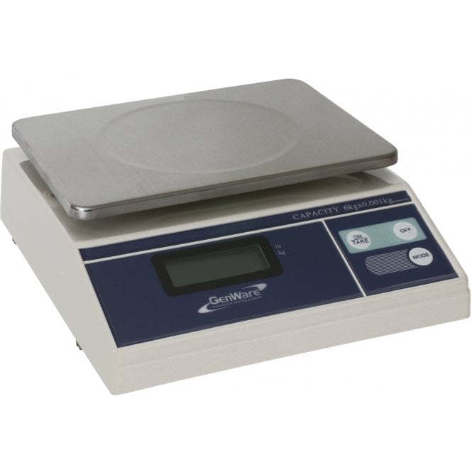 Genware Digital Scales Limit 15Kg In G & Lb
