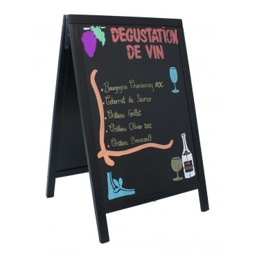 Duplo A-Board 55X85cm  Black