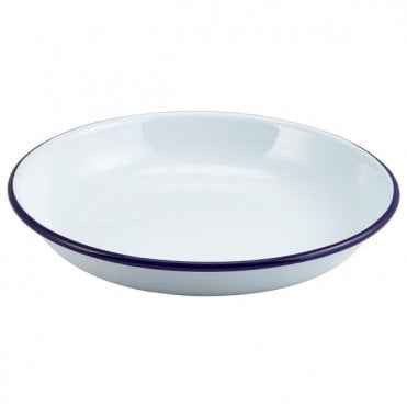 Enamel Rice/ Pasta Plate 20cm | Box of 12