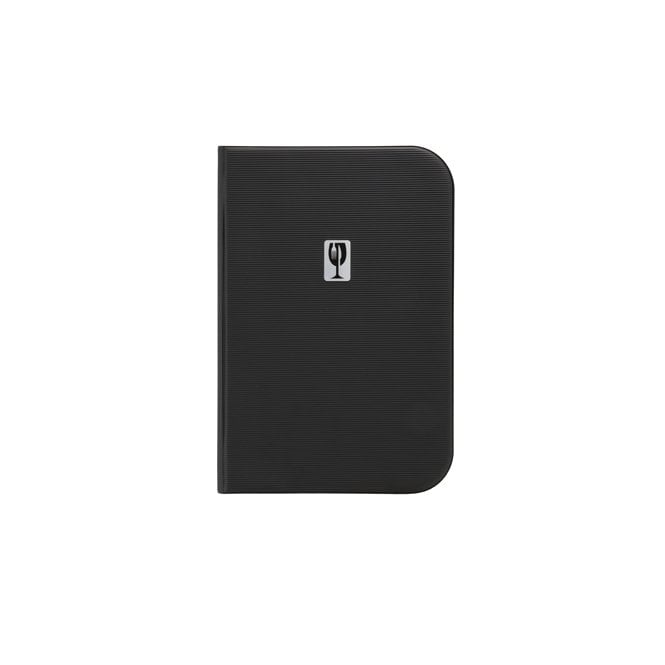 Genware Essential A4 Menu Holder Black 12 Pages