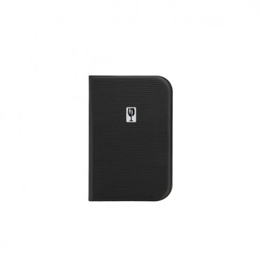 Essential A5 Menu Holder Black 12 Pages