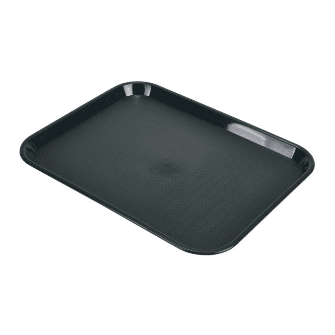 Genware Fast Food Tray Forest Green Medium
