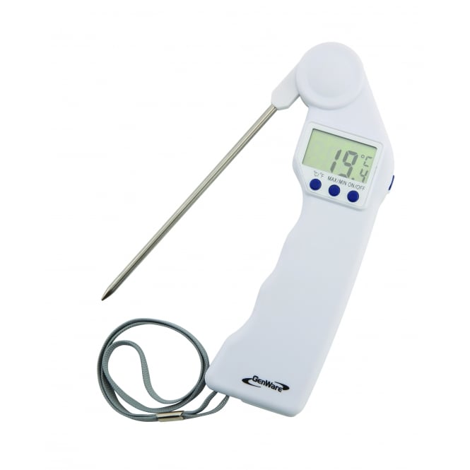 Genware  Folding Probe Pocket Thermometer