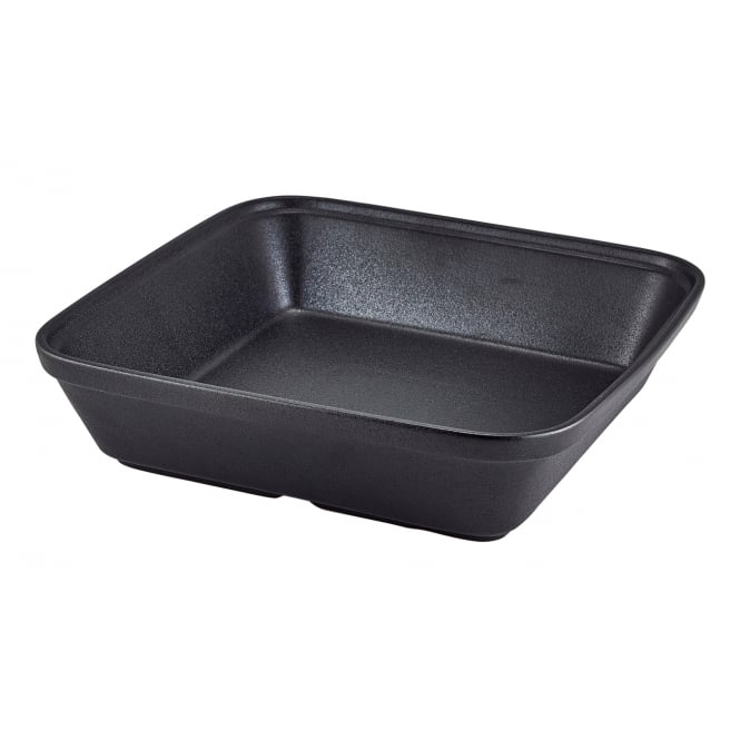 Genware Forge Buffet Stoneware Square Roaster 25.4cm | Box of 6