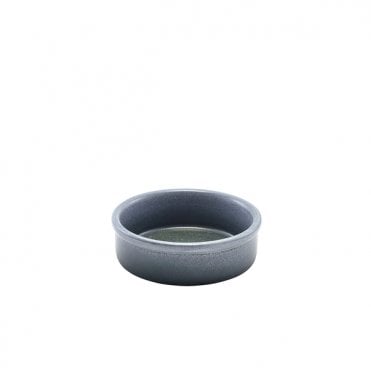 Forge Graphite Stoneware Tapas Dish 10cm | Box of 6