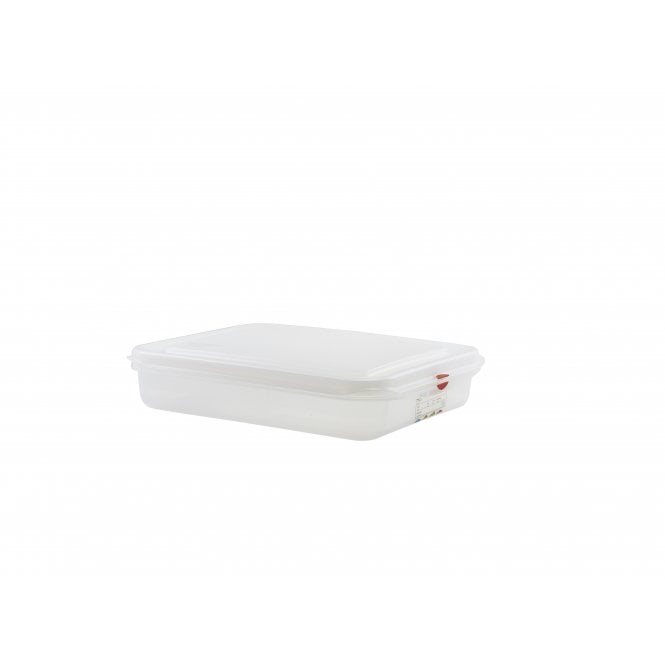 Genware GN Storage Container 1/2 65mm Deep 4L | Box of 6
