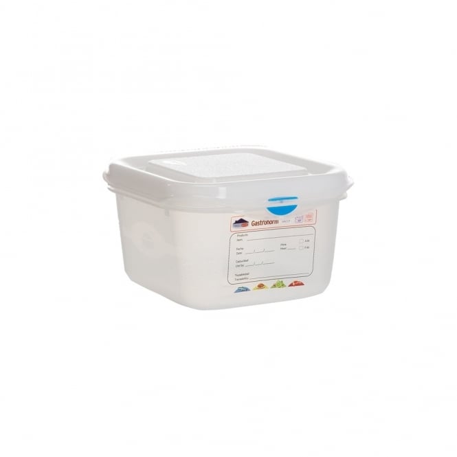 Genware GN Storage Container 1/6 100mm Deep 1.7L | Box of 12