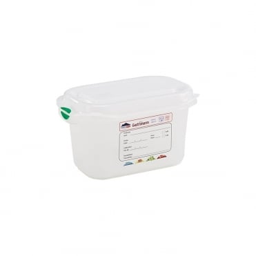 GN Storage Container 1/9 100mm Deep 1L | Box of 12