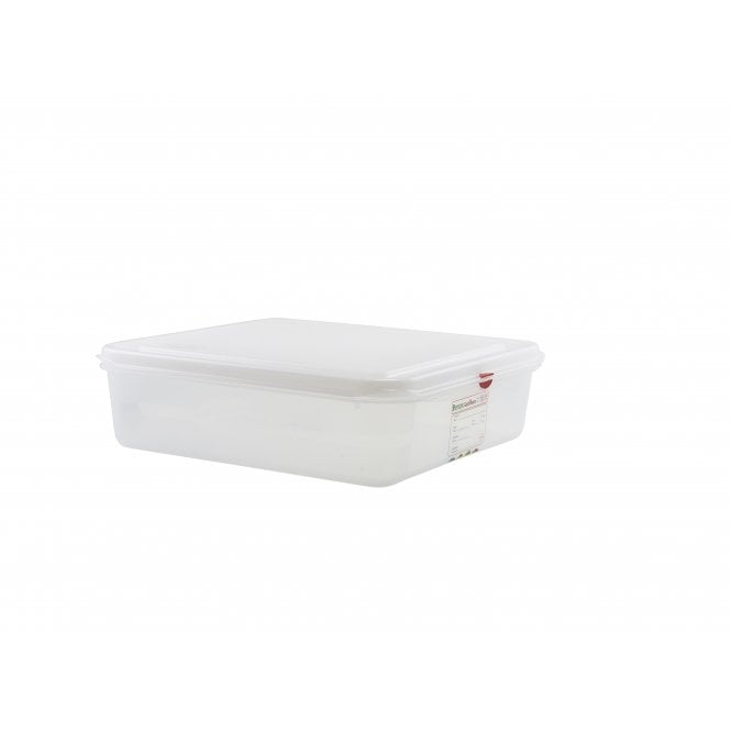 Genware GN Storage Container 2/3 100mm Deep 9L | Box of 6