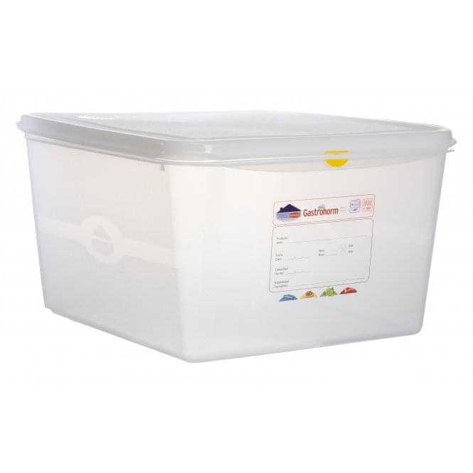 Genware GN Storage Container 2/3 200mm Deep 19L | Box of 6